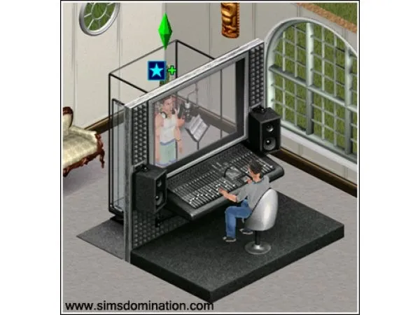 HOMEFUN Gravadora em Casa - The Sims 1 Custom Content