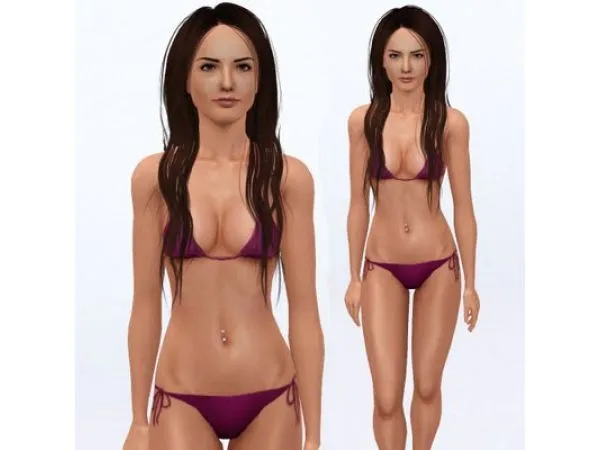 Piercing no Umbigo (Feminino e Masculino) by thaisdutra - The Sims 3 Custom Content