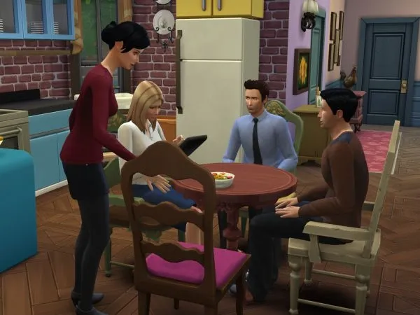 Maxis Match APARTAMENTO FRIENDS - The Sims 4 Custom Content