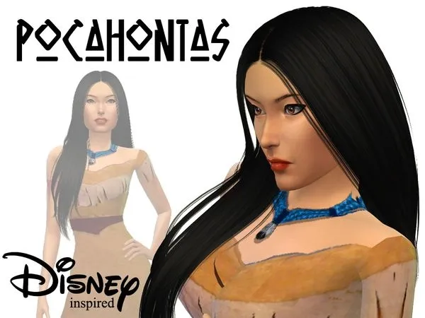 Pocahontas - The Sims 4 Custom Content