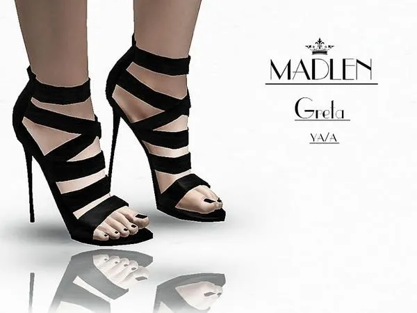 Madlen Greta Shoes - The Sims 3 custom content