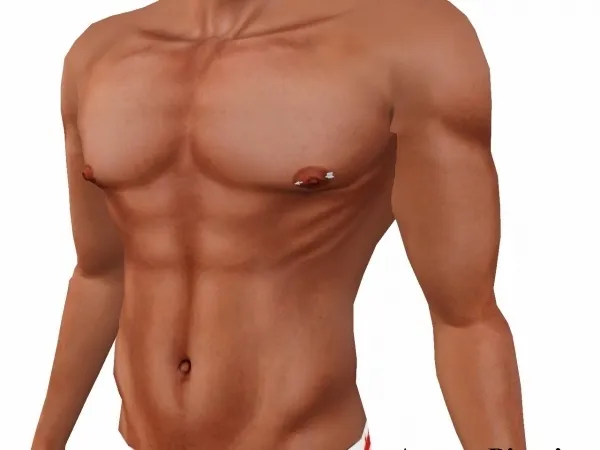 AmMino Torso Nipple Piercing VenusPrinces - The Sims 3 Custom Content