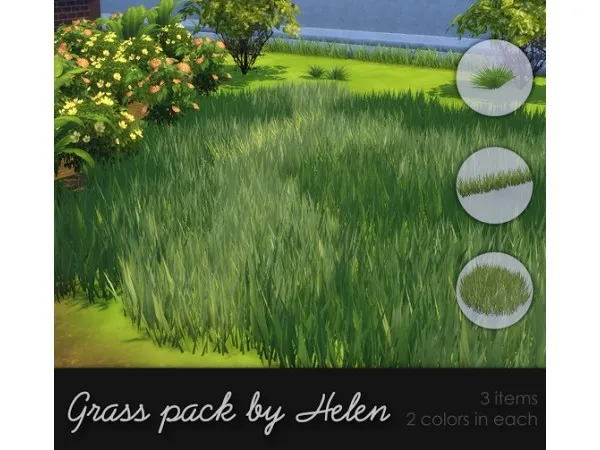 Pack de Gramas para - The Sims 4 Custom Content