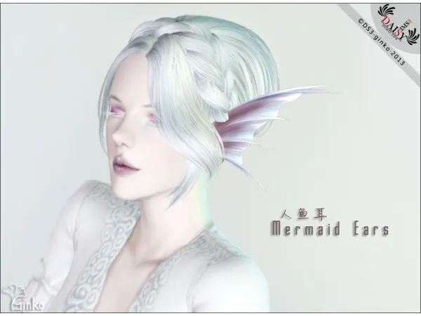 Mermaid Ears & Dragon Horns