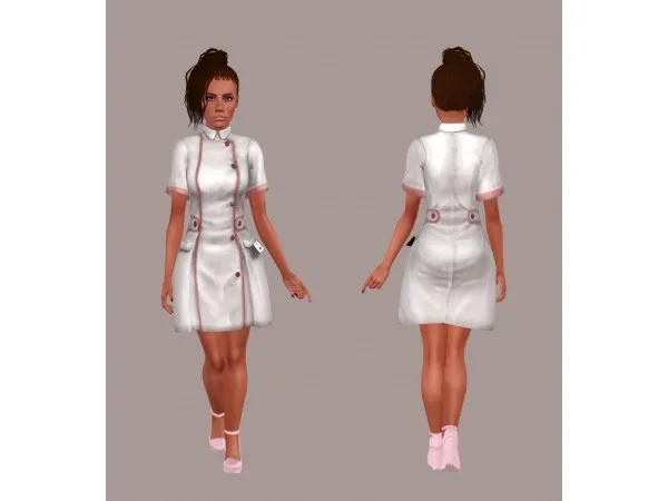 Af Nurse Outfit By VenusPrincess