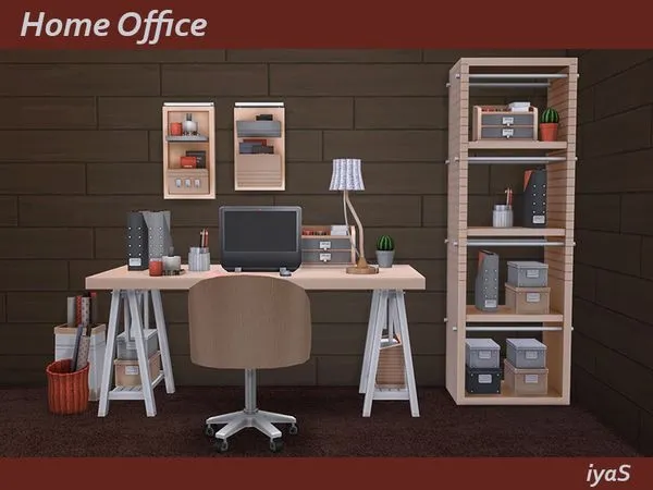 Home Office - The Sims 4 Custom Content