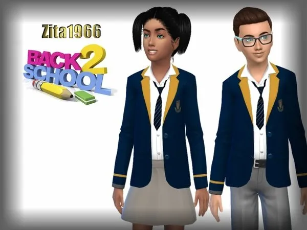 ZITA CHILD SCHOOL BLAZER   Dine