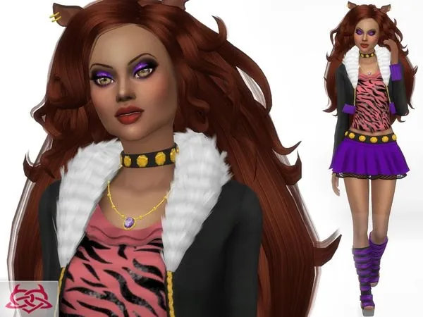 Clawdeen set - The Sims 4 Custom Content