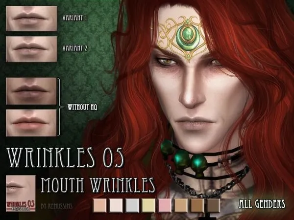 Wrinkles 05   for males and females