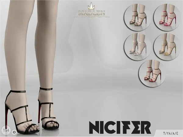 Maxis Match Madlen Nicifer Shoes - The Sims 4 Custom Content