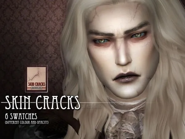 Skin cracks skin details - The Sims 4 Custom Content
