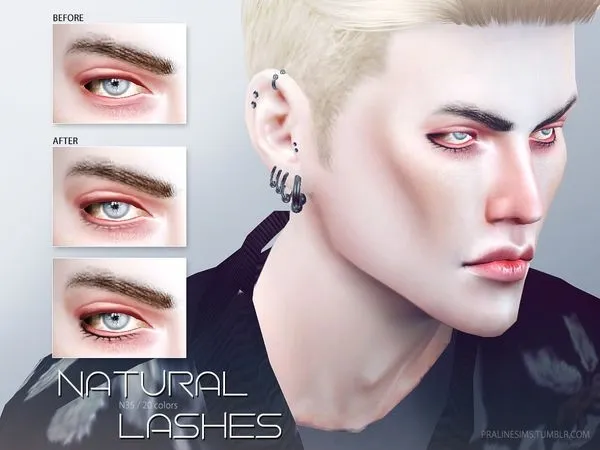 Sims 4 Male Eyelashes