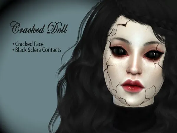 Cracked Doll Set - The Sims 4 Custom Content