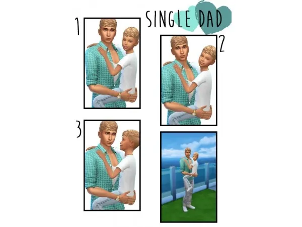 Mix Single Dad - The Sims 4 Custom Content