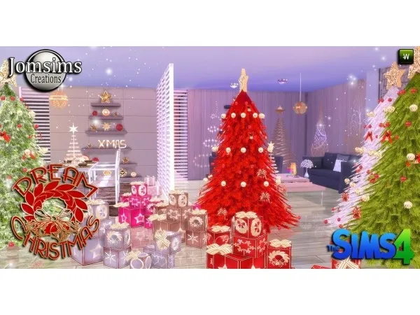 NEW DREAM CHRISTMAS 2015 - The Sims 4 Custom Content