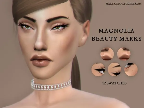 Beauty Marks - The Sims 4 Custom Content