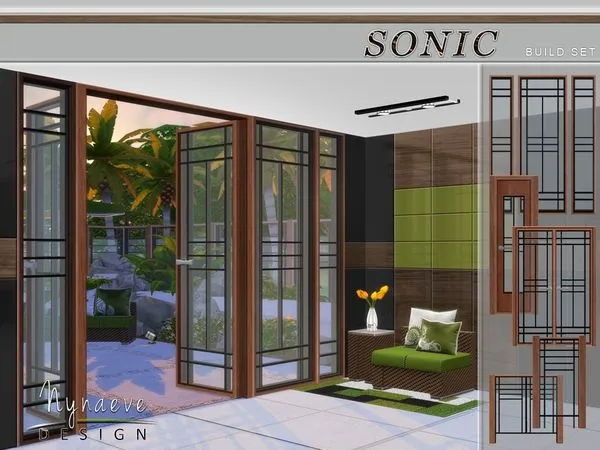 Sonic Build Set - The Sims 4 Custom Content
