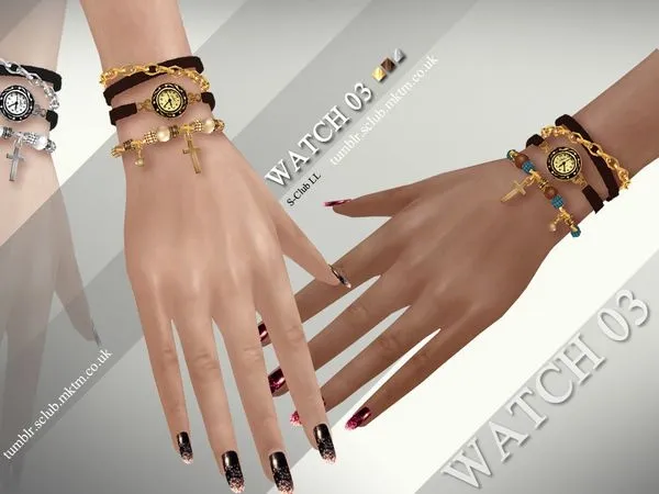 Mix S Club LL watch N03 - The Sims 4 Custom Content
