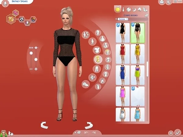 Mix CAS Background Red 1 by jucibr - The Sims 4 Custom Content
