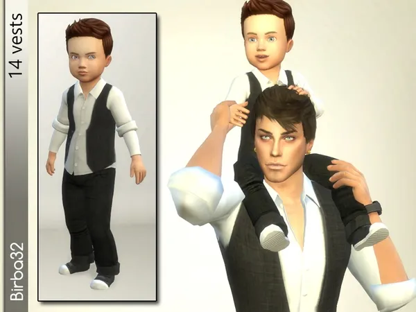 Like dad   Classic vest