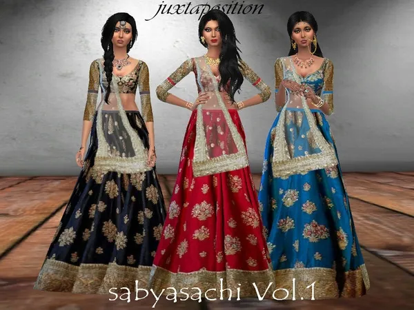 Alpha sabyasachi Vol1 mesh needed - The Sims 4 Custom Content