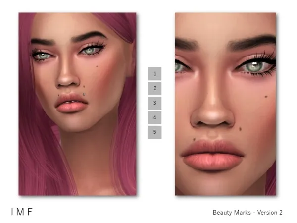 IMF Beauty Marks   Version 2 F/M