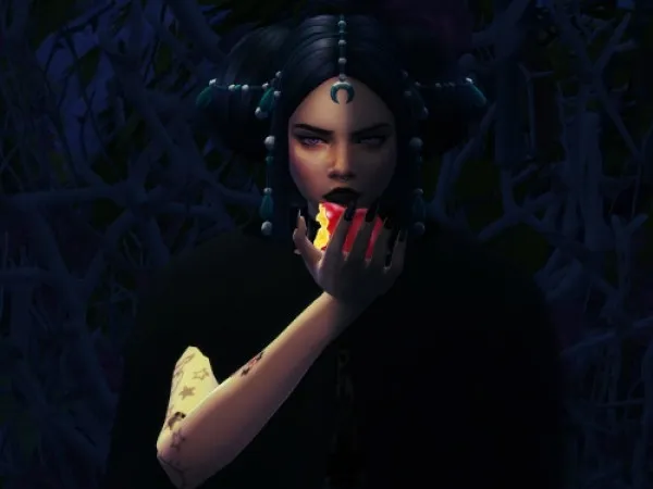 Alpha Poses for witches D - The Sims 4 Custom Content