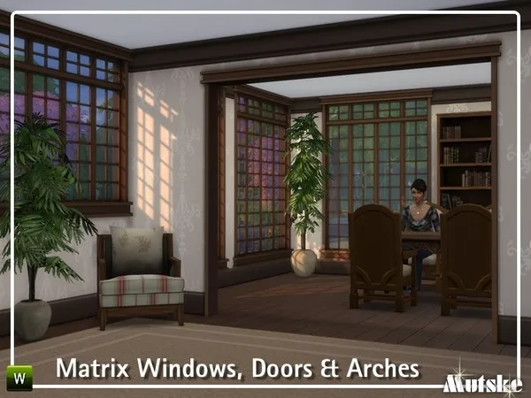Alpha The Matrix Construction set - The Sims 4 Custom Content