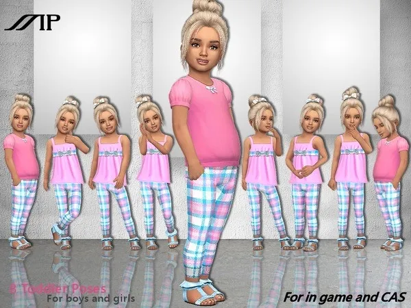 Alpha MartyP ToddlerSet N2 - The Sims 4 Custom Content