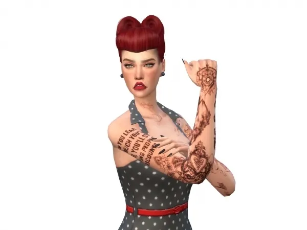Maxis Match Pin Up Posepack - The Sims 4 Custom Content