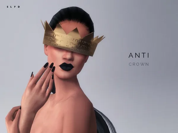 Alpha ANTI Crown - The Sims 4 Custom Content