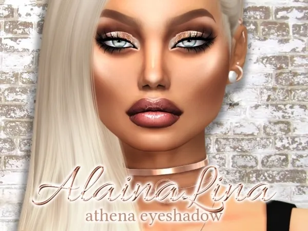 Athena Eyeshadow - The Sims 4 Custom Content