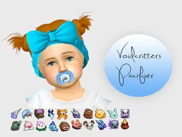 Alpha Voidcritters Pacifier - The Sims 4 Custom Content
