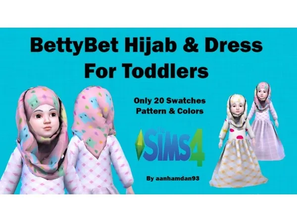 BettyBet Hijab for Toddlers