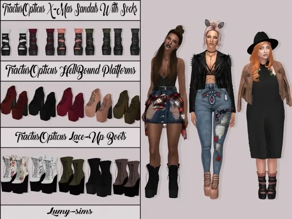 FollowersGift Tractusopticus Shoes Part 1
