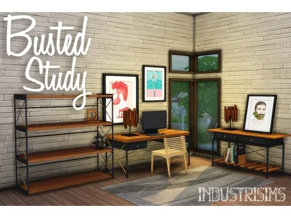 Alpha Busted Study - The Sims 4 Custom Content