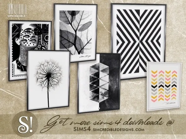 Dual channel painting by thesimsresource - The Sims 4 Custom Content