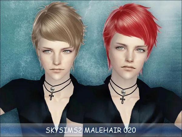 Skysims Hair 020 - The Sims 2 Custom Content