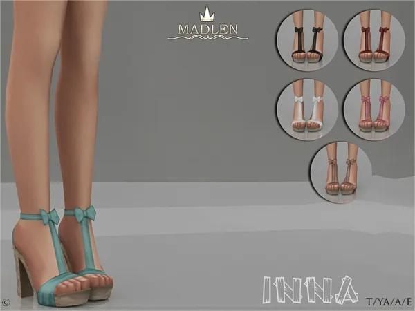 Maxis Match Madlen Inna Shoes - The Sims 4 Custom Content