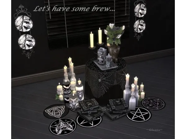 Alpha Gothic Deco - The Sims 4 Custom Content