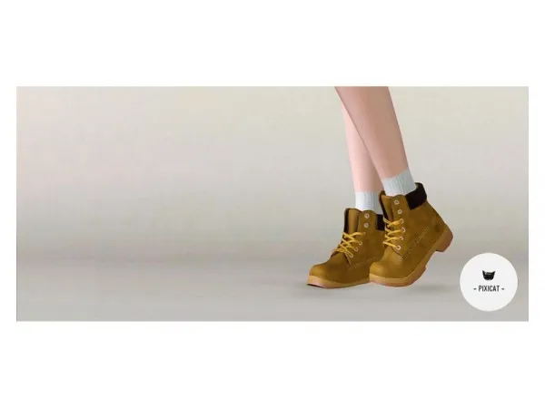 Timberland Boots by rachell - The Sims 3 Custom Content