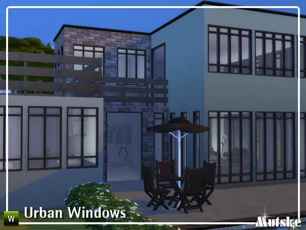 Alpha Urban Constructionset - The Sims 4 Custom Content