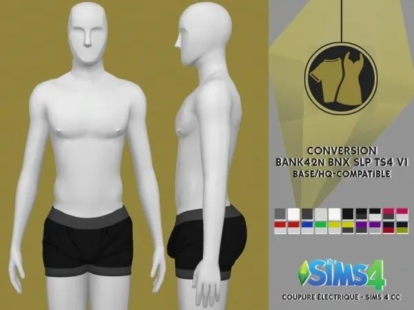 Alpha BNX SLP by BANK42n V1 - The Sims 4 Custom Content