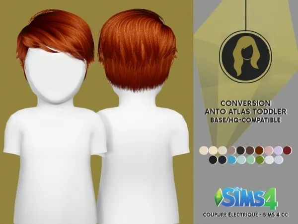 Alpha ANTO ATLAS TODDLER VERSION - The Sims 4 Custom Content