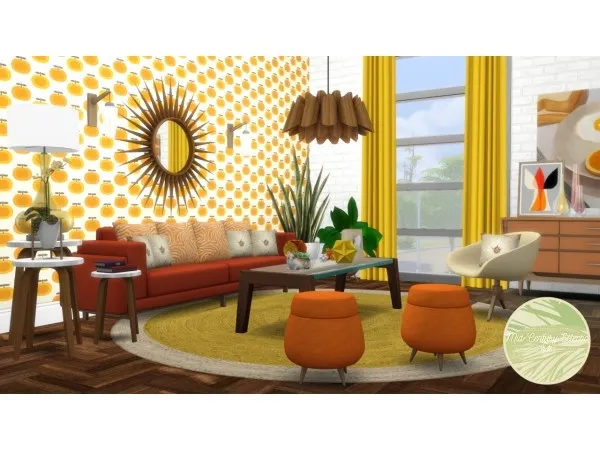 Maxis Match Mid Century Ecleetic by simsfinds - The Sims 4 Custom Content