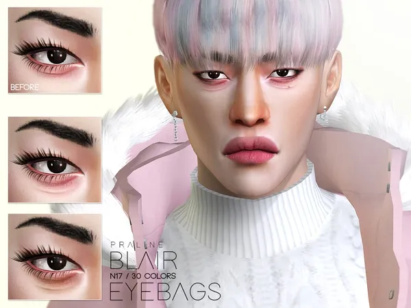 Alpha Blair Eyebags N17 - The Sims 4 Custom Content