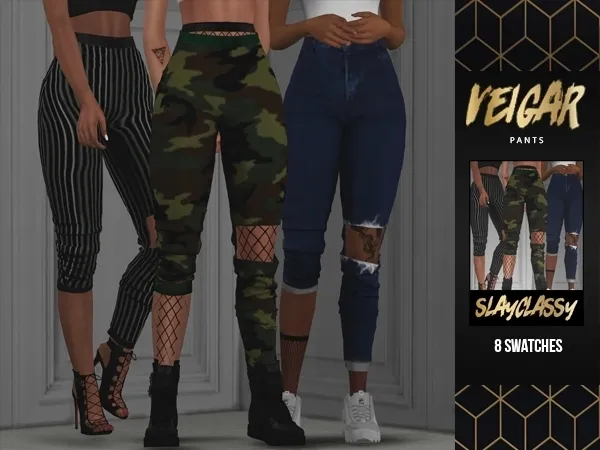 Alpha Slay Classy Veigar Pants - The Sims 4 Custom Content