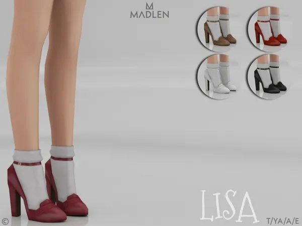 Maxis Match Madlen Lisa Shoes - The Sims 4 Custom Content