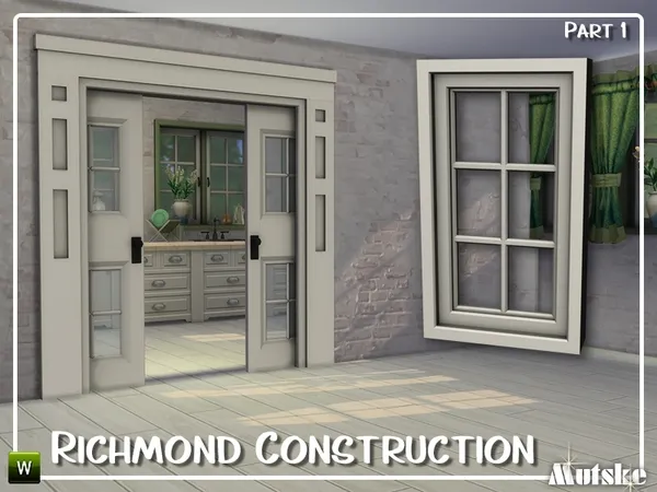 Alpha Richmond Constructionset Part 1 - The Sims 4 Custom Content