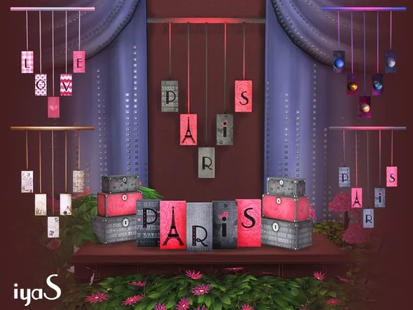 Curtains with Boxes - The Sims 1 Custom Content